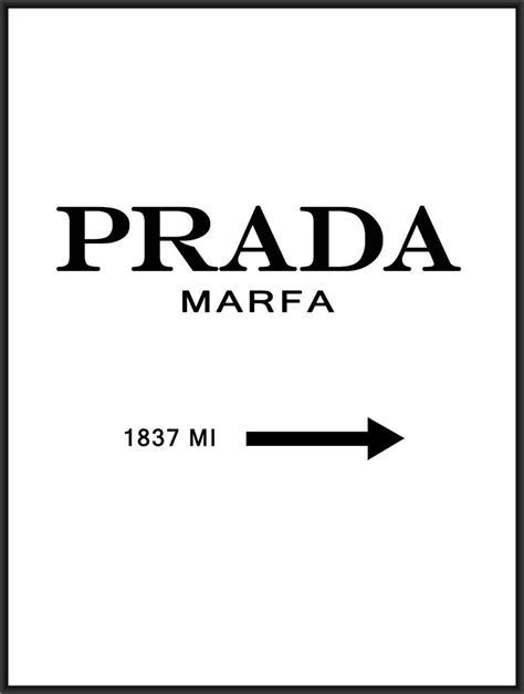 Prada Marfa Poster .